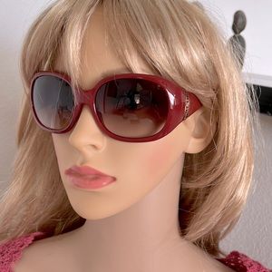 Vintage FENDI red sunglasses( FS354)